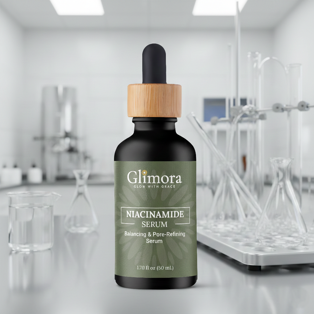 Glimora Niacinamide 5% + Hyaluronic Acid Serum | Pore-Refining & Barrier Support