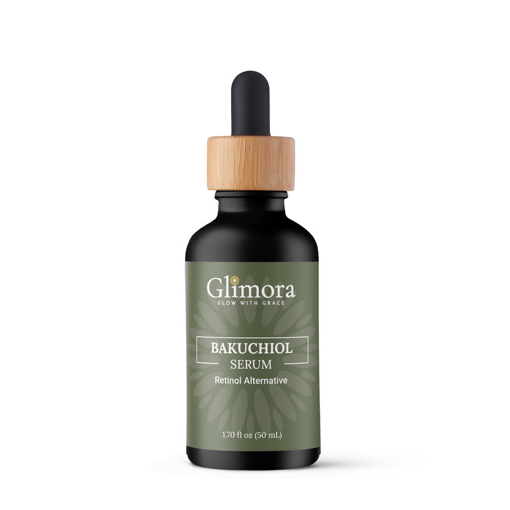 Glimora Bakuchiol Renewal Serum | Clinical Retinol Alternative | Made in USA