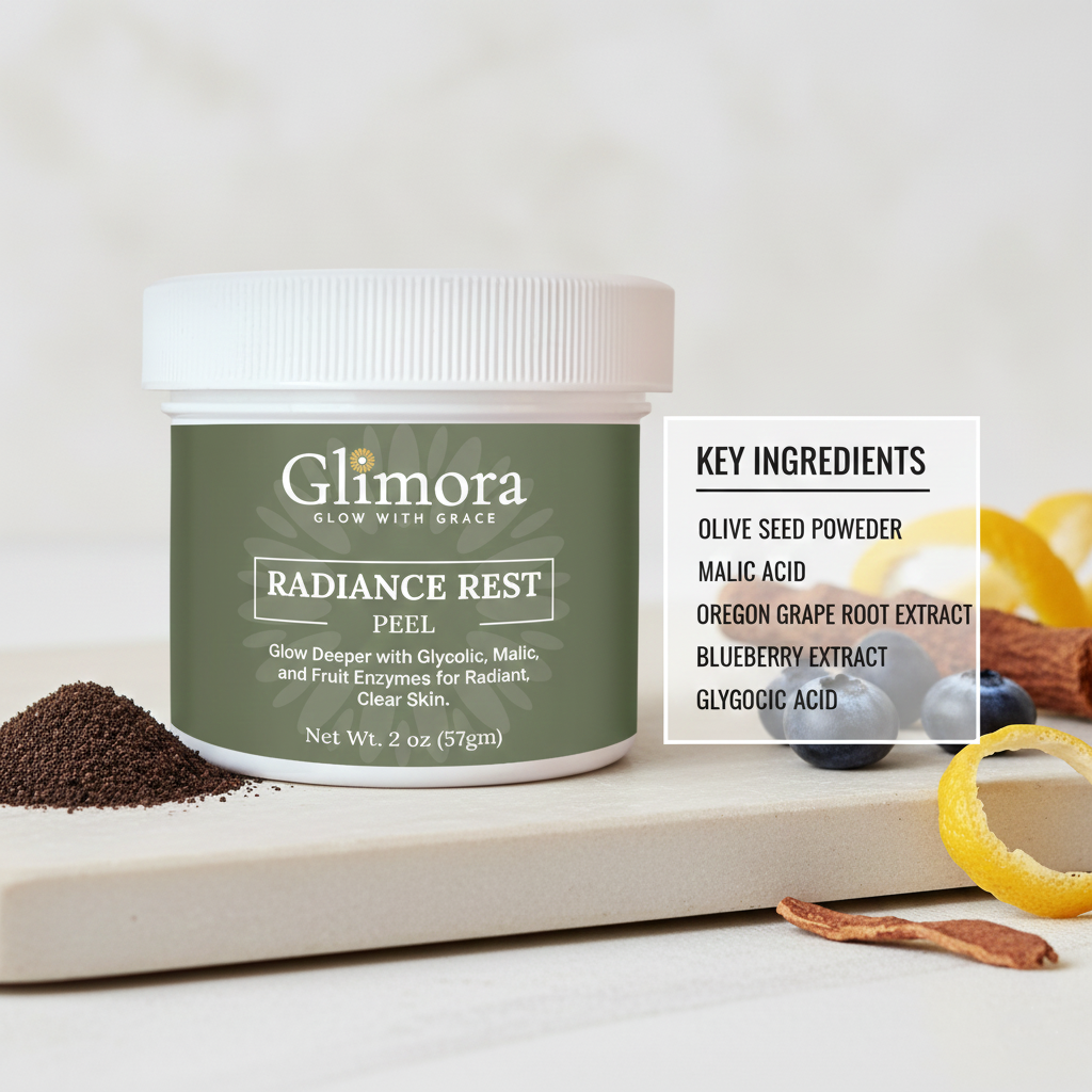 Glimora RadianceRest Peel | Professional  Resurfacing Treatment | Made in USA