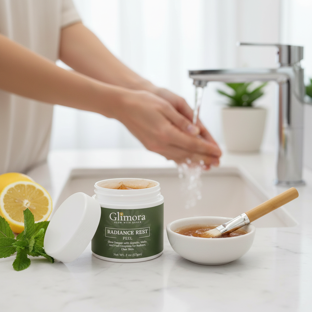 Glimora RadianceRest Peel | Professional  Resurfacing Treatment | Made in USA