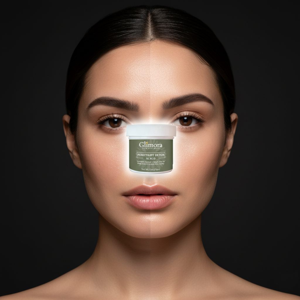 Glimora PurityDetox Scrub | Pore Refining Exfoliant | Made in USA