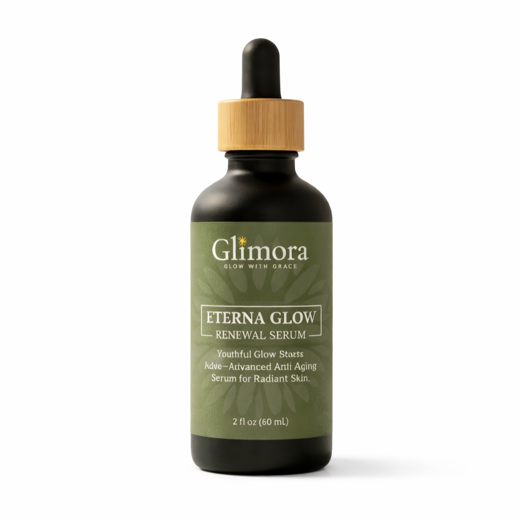 Glimora EternaGlow Renewal Serum |  Advanced Peptide & Antioxidant Treatment |  Made in USA