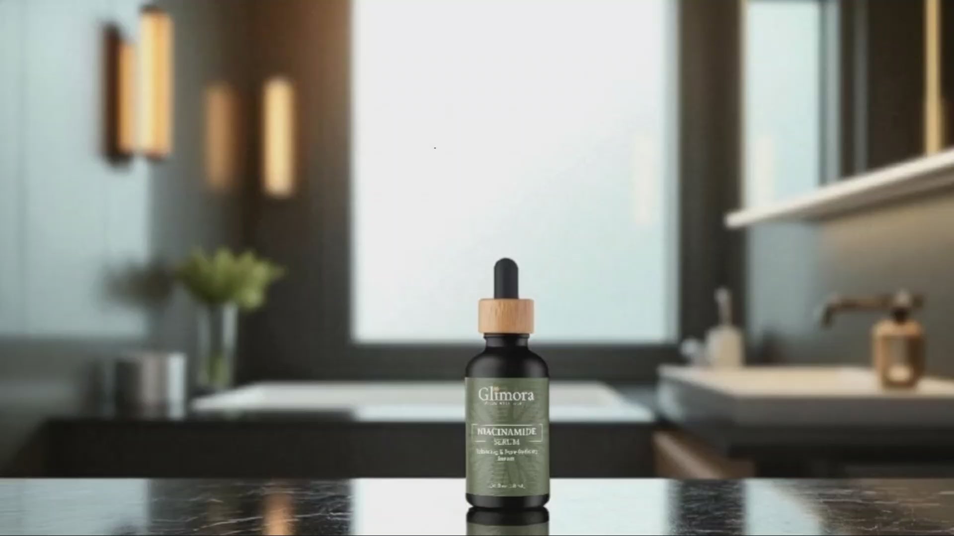 Glimora Niacinamide 5% + Hyaluronic Acid Serum | Pore-Refining & Barrier Support