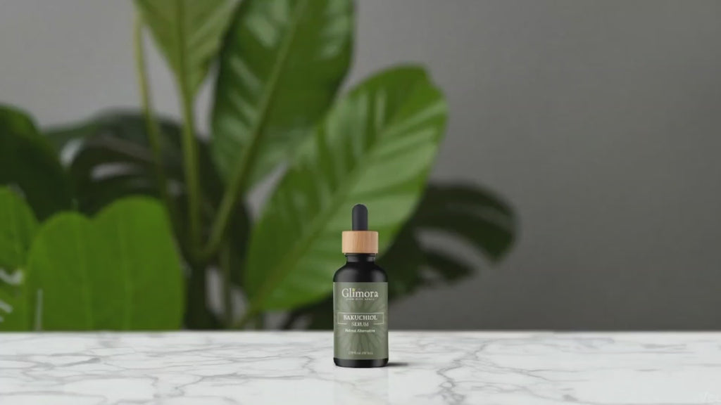 Glimora Bakuchiol Renewal Serum | Clinical Retinol Alternative | Made in USA
