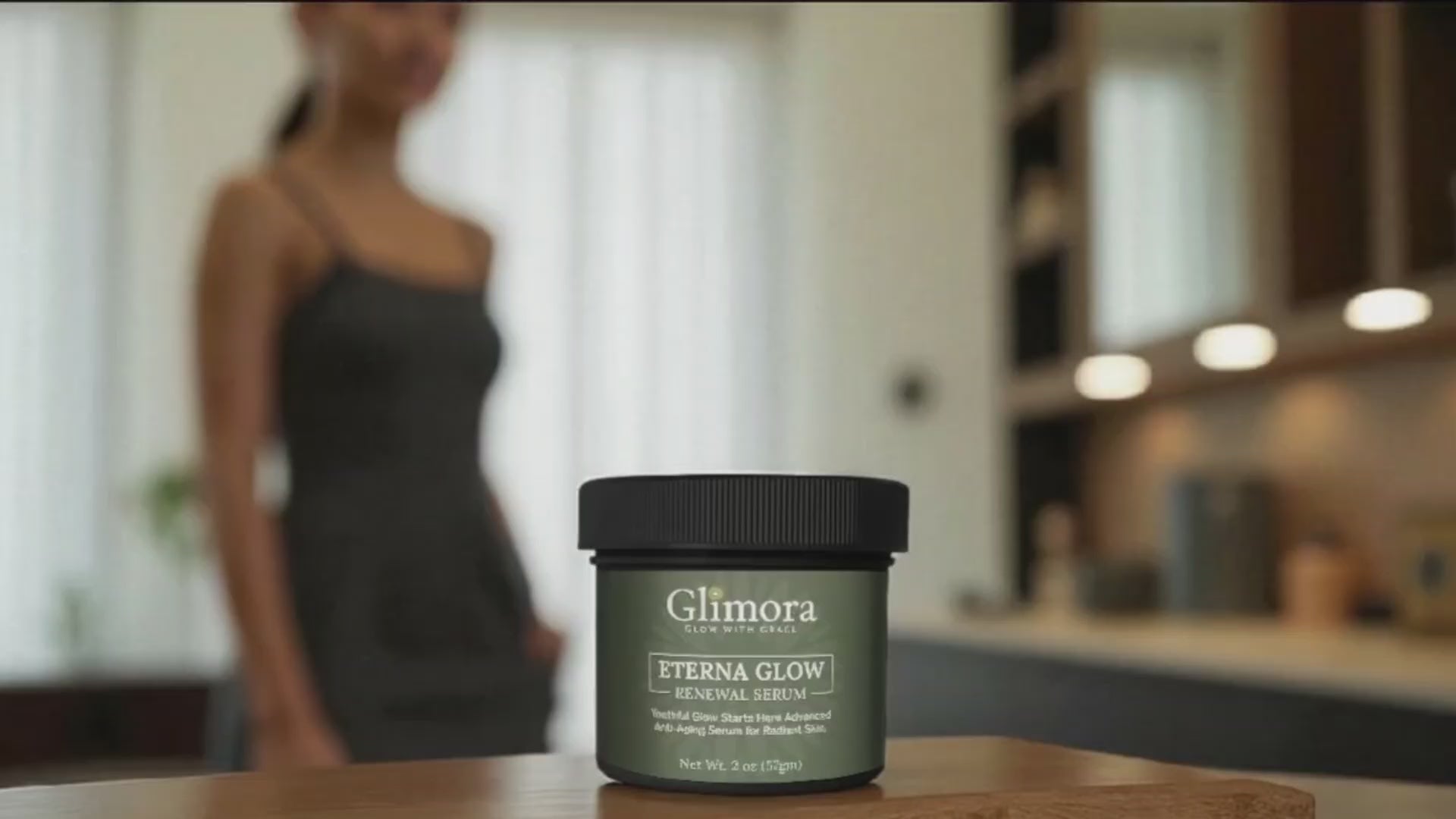 Glimora EternaGlow Renewal Serum |  Advanced Peptide & Antioxidant Treatment |  Made in USA